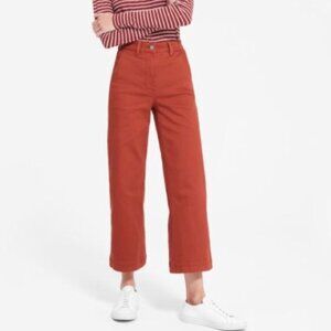 Everlane wide leg crop pant size 12